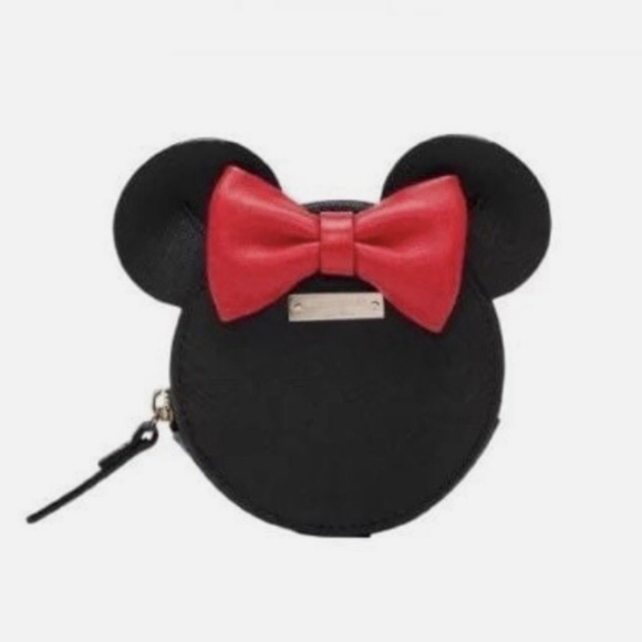 Kate Spade X Disney Minnie Mouse Mini Coin Purse - Picture 1 of 14
